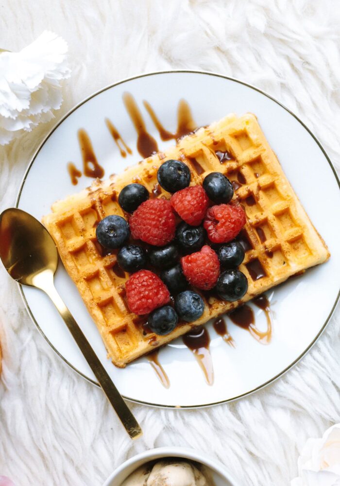 fruit-waffles